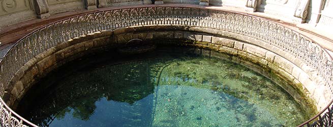 Die Donauquelle in Donaueschingen Die Donauquelle in Donaueschingen